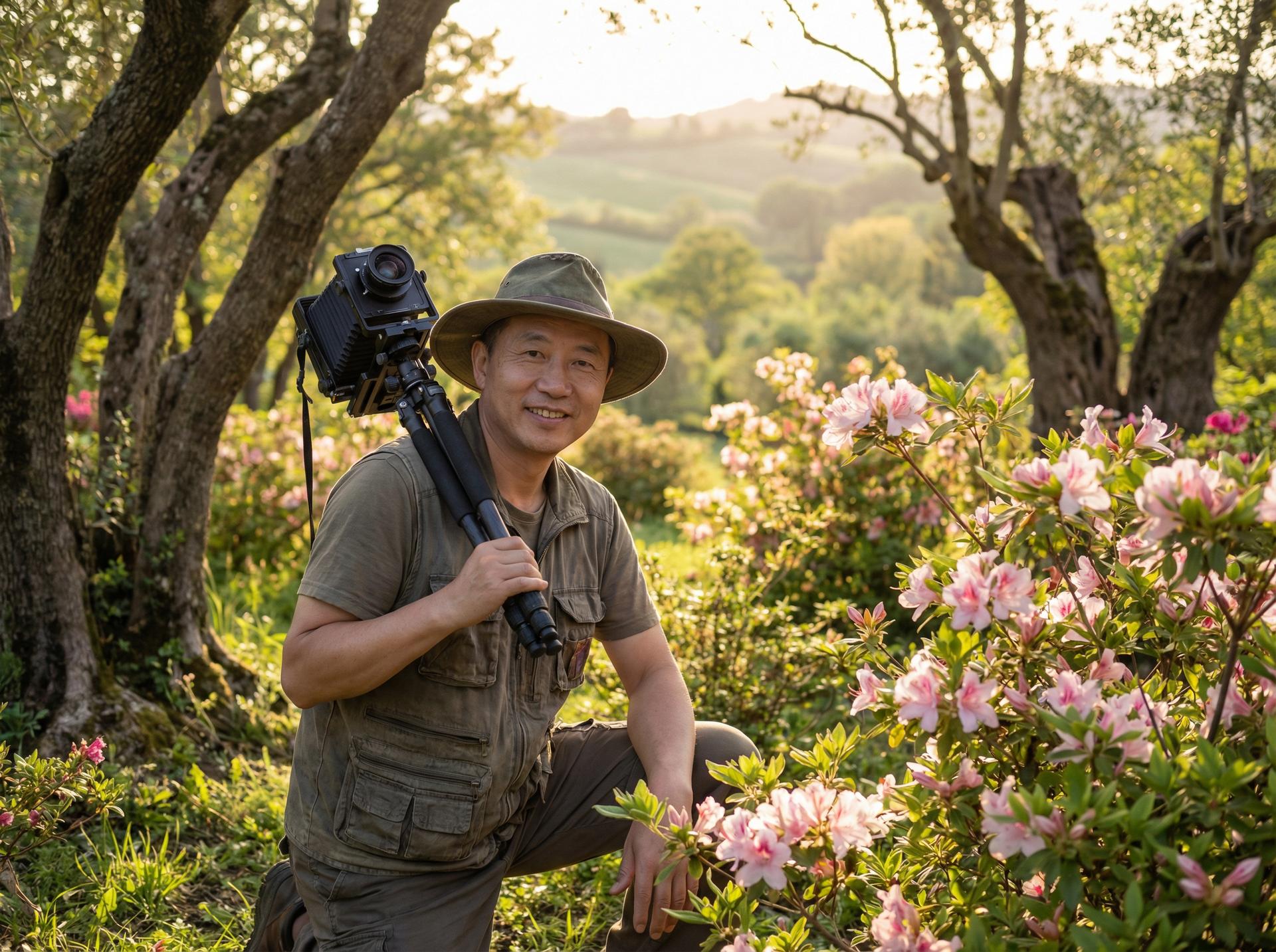 黄色仓库植物视频摄影师张明辉
